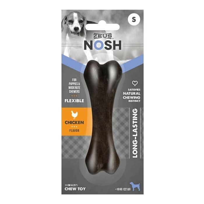 Nosh Flexible Chicken Chew Bone Puppy Toy Small Dog