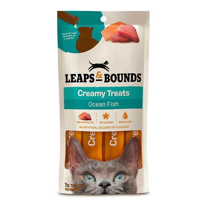 Ocean Fish Creamy Cat Treat 12G-7Pk Cat