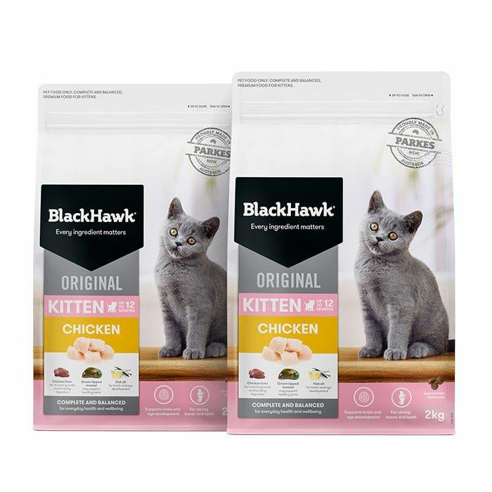 Original Chicken Kitten Food 2Kgx2 Cat