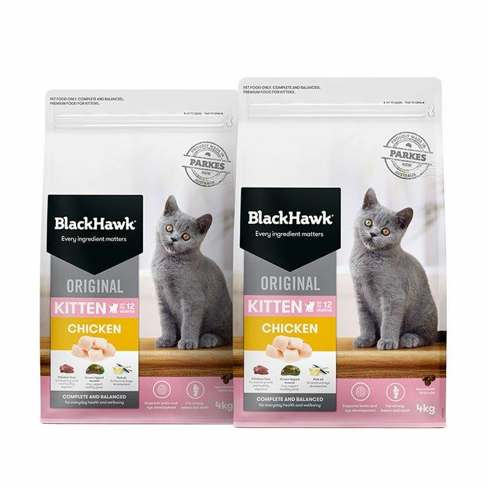 Original Chicken Kitten Food 4Kgx2 Cat