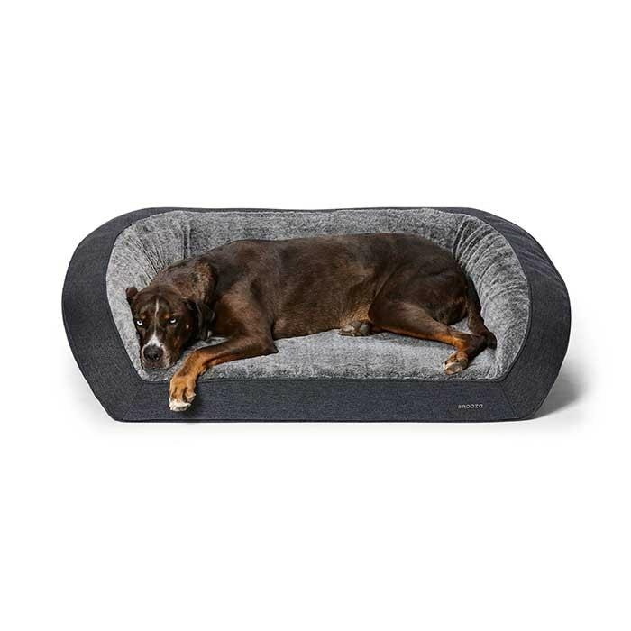 Orthopaedic Dog Sofa Chinchilla Grey Dog