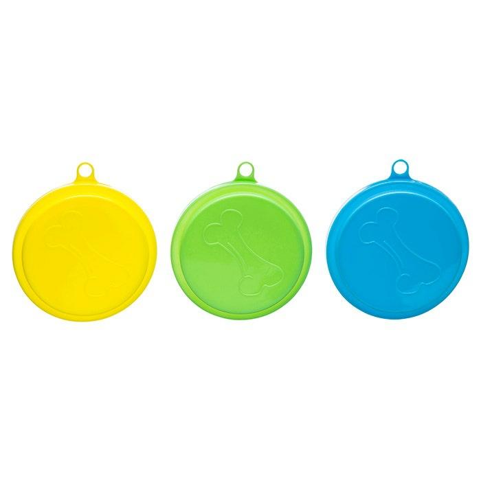 Pet Food Can Covers Multicolour 3 Pack Dog