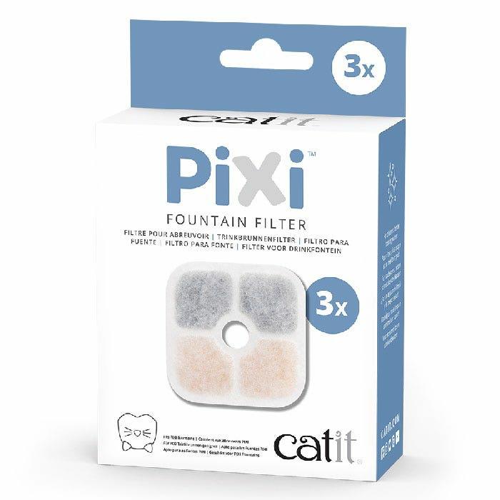 Pixi Cat Fountain Filter 3Pk Cat