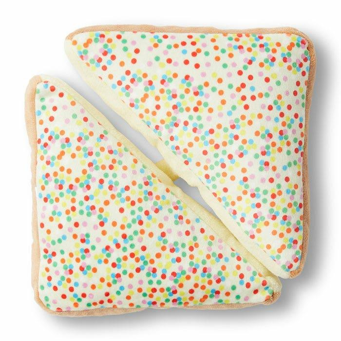 Plush Fairy Bread With Bungee Dog Toy Dog