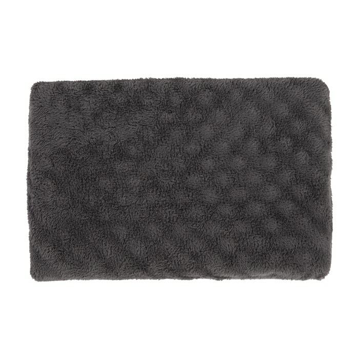 Plush Orthopaedic Cat Mat Grey S 46X29Cm Cat