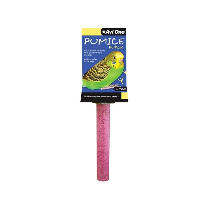 Pumice Perch 5In Light Pink Bird