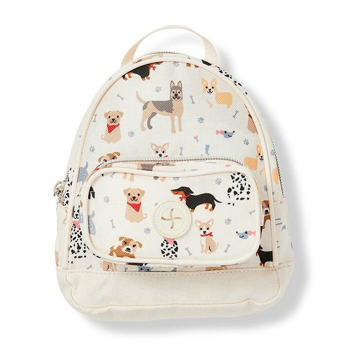 Puppy Party Dog Backpack Tan Dog