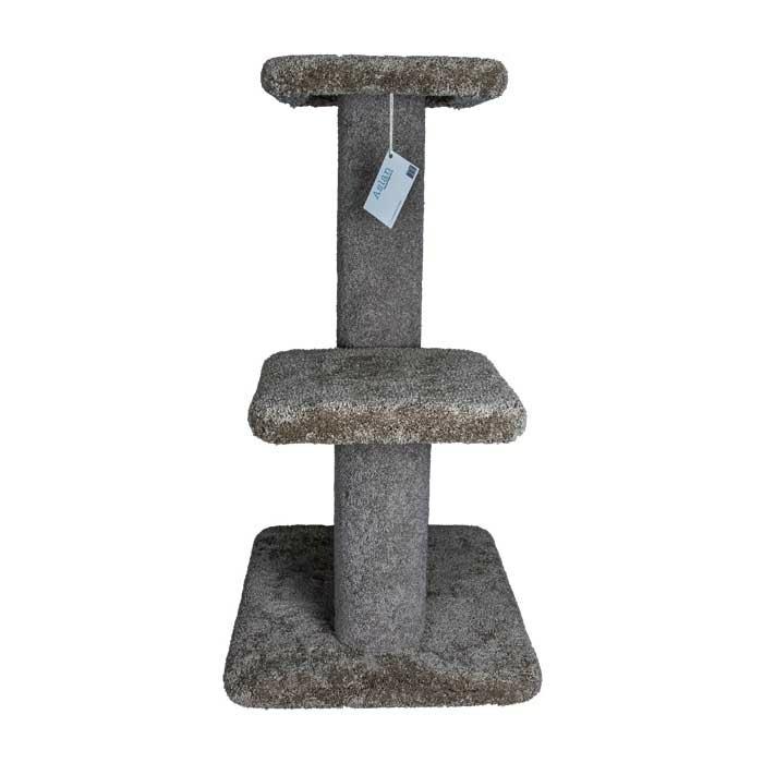 Purrfect Pet Cat Scratch Tree Aslan Grey 50X40X80Cm Cat