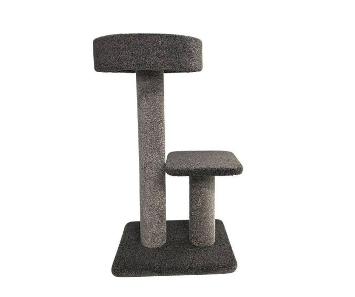 Purrfect Pet Cat Scratch Tree Simba Grey 50X40X90Cm Cat