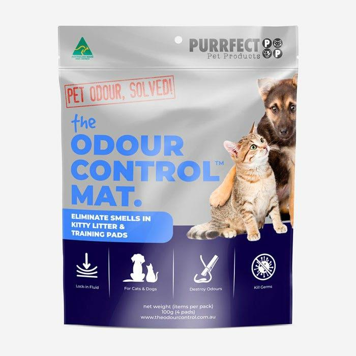 Purrfect Pet Odour Control Mat Cat Litter 4Pk Cat