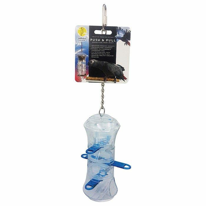 Push And Pull Foraging Bird Toy 35Cm Bird