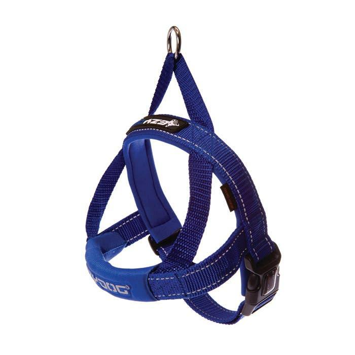 Quickfit Dog Harness Blue Dog