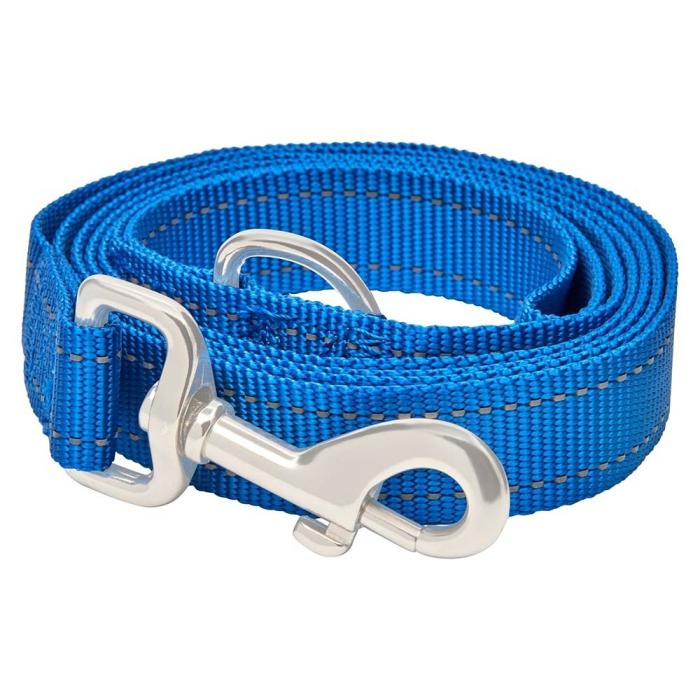 Reflective Dog Lead Blue Dog