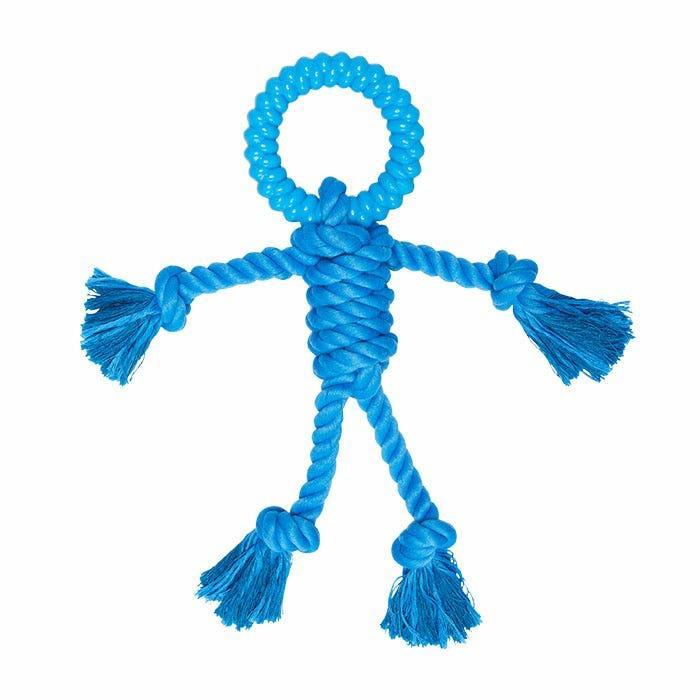 Rope Body Wtpr Ring Head Dog Toy Asst 30Cm Dog