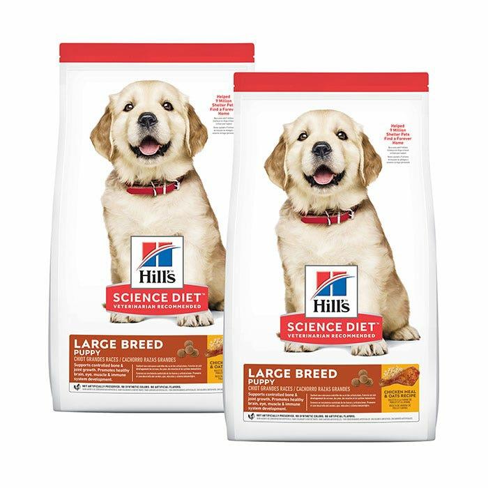 Science Diet Large Breed Puppy Food 12Kgx2 Dog