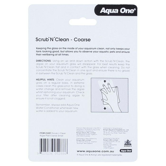 Scrub ‘N’ Clean Algae Pad Coarse 7X10X2Cm Small Fish