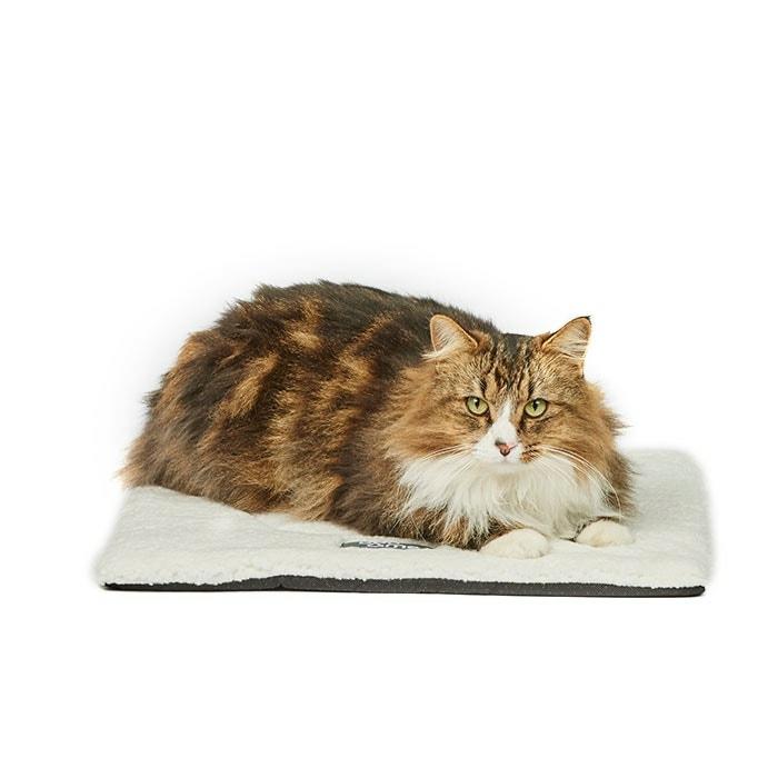 Sherpa Cat Mat White 45X45Cm Cat