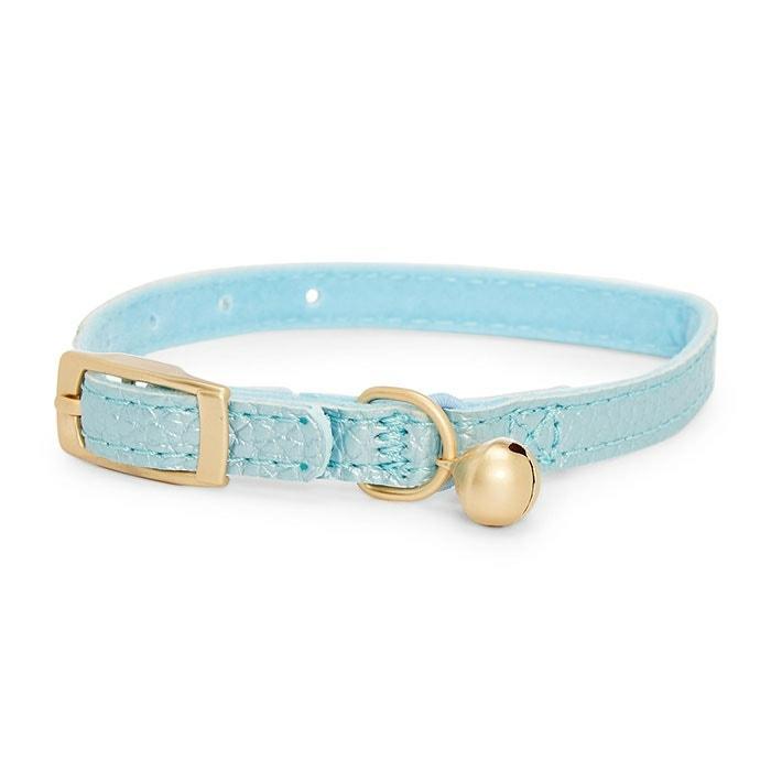 Shimmer Buckle Cat Collar Blue Cat