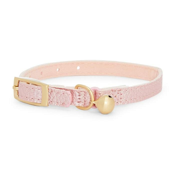 Shimmer Buckle Cat Collar Pink Cat