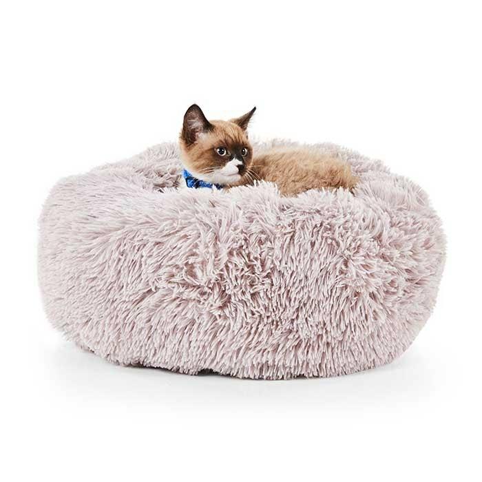 Snuggle Ball Cat Bed Latte 45X20Cm Cat