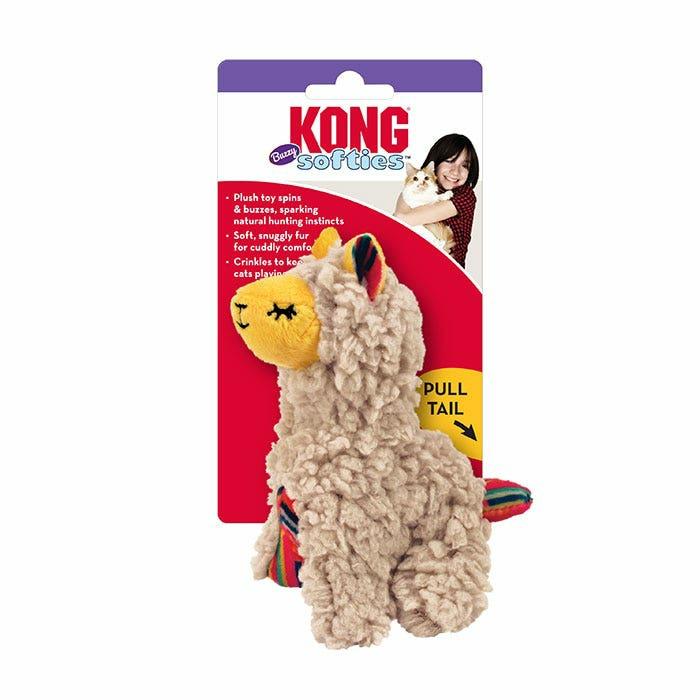 Softies Buzzy Llama Cat Toy Cat