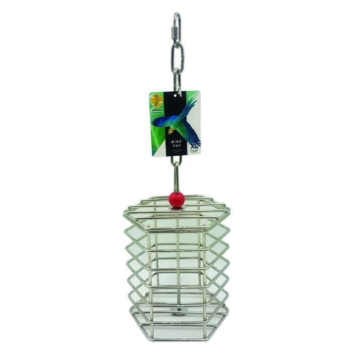 Ss Baffle Cage Bird Toy L 15X15Cm Bird