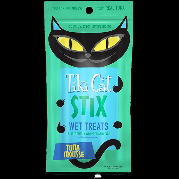 Stix Tuna Mousse Cat Treat 14G 6Pk X 2 Cat