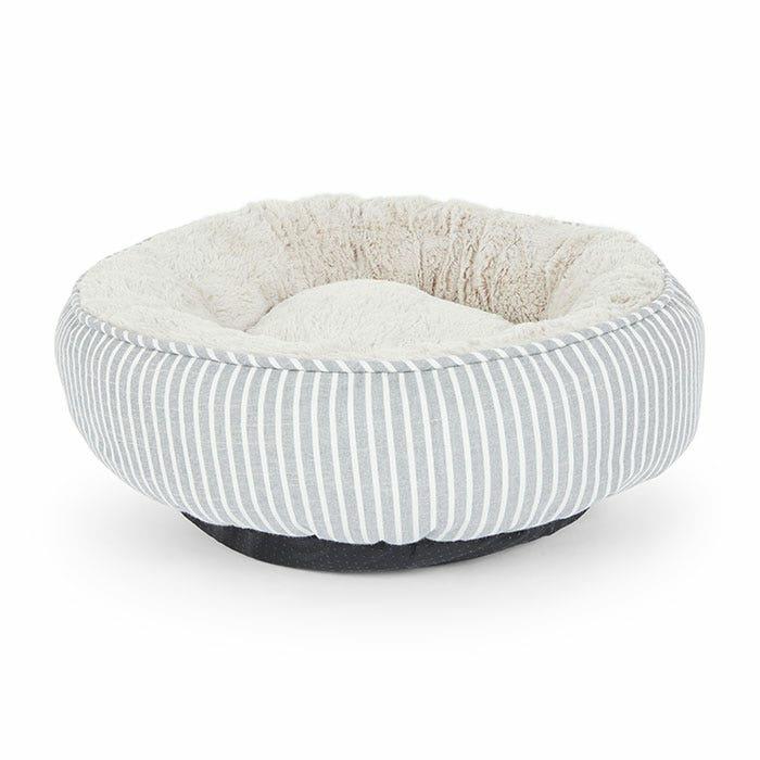 Stripe Round Dog Basket Grey 60X50X190Cm Dog