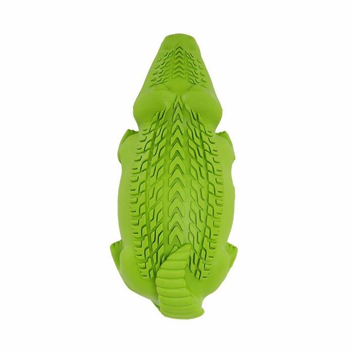 Super Treadz Gator Dental Dog Toy Dog