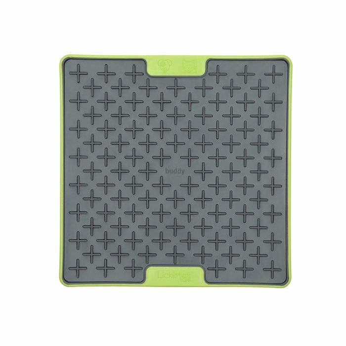 Tuff Buddy Slow Feeder Dog Mat Green Dog