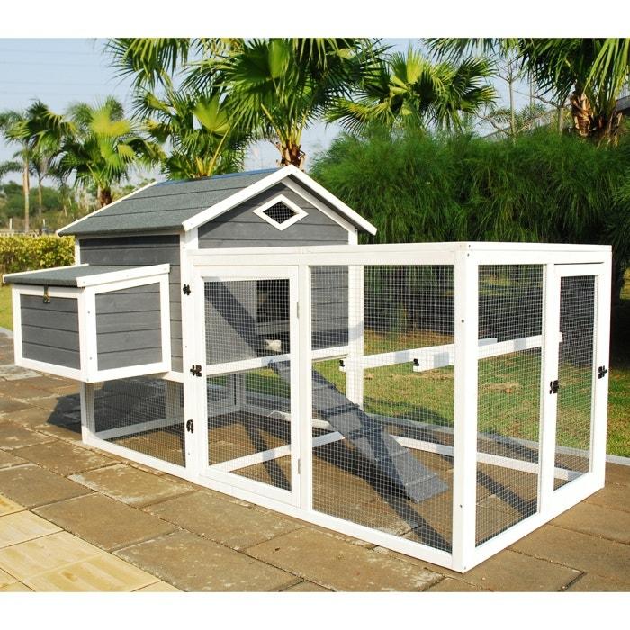 Wooden Chicken House With Running Pen Chicken