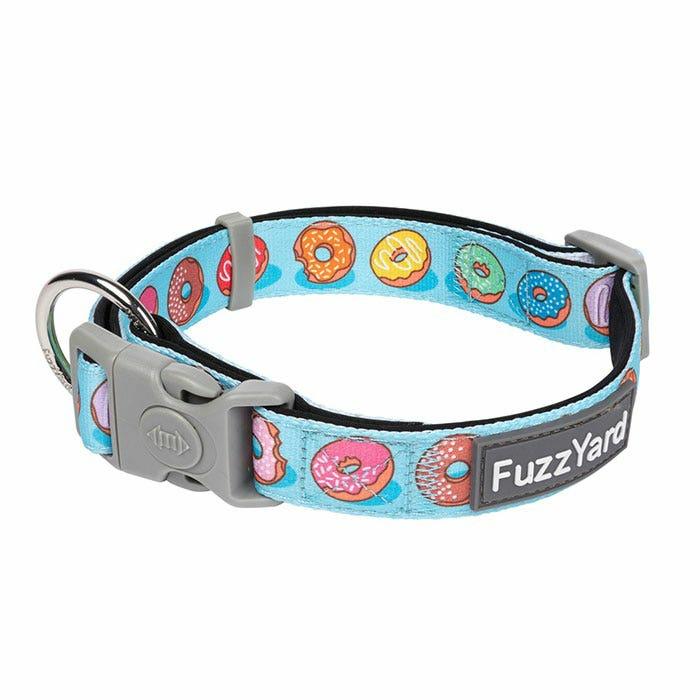 You Drive Me Glazy Dog Collar Blue Dog